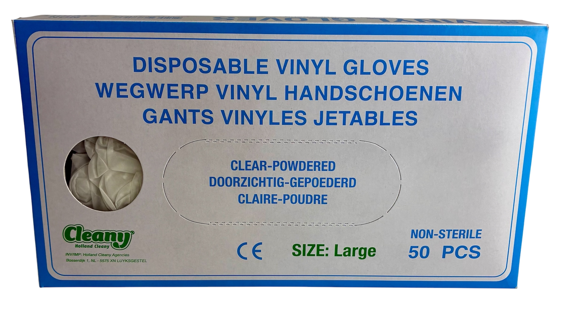 gants vinyl-50 large
